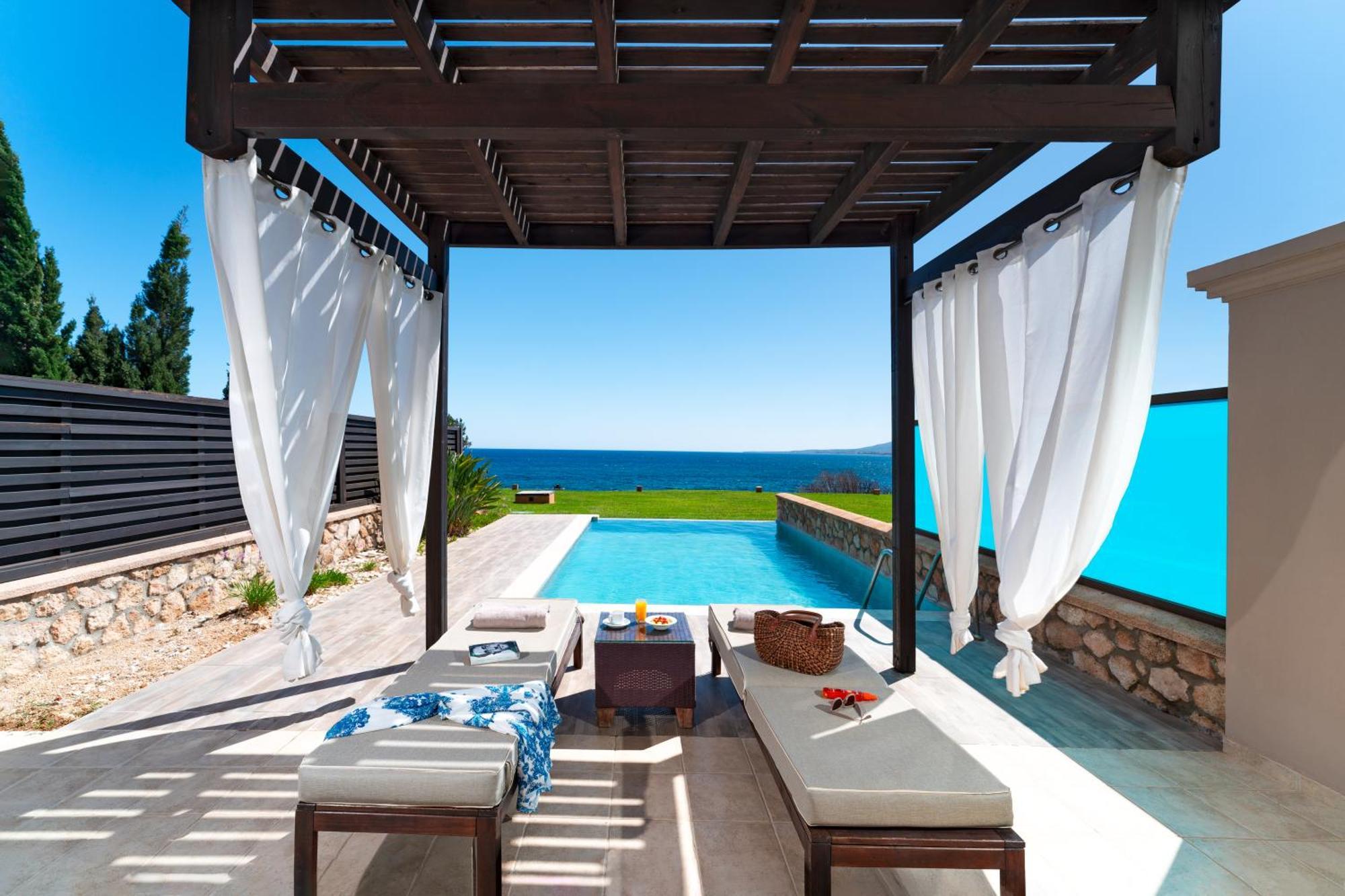 Al Mare Villas Kiotari Exteriér fotografie